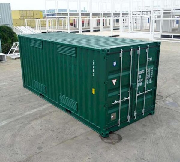 Dual Purpose Sliding Door Storage Unit