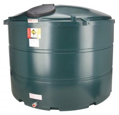 3500 BVA Bunded Home Fuel Storage Tank black