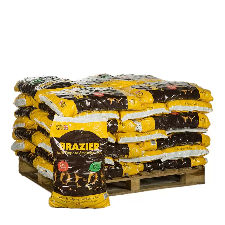 480 Kg Smokeless Coal yellow and black bag