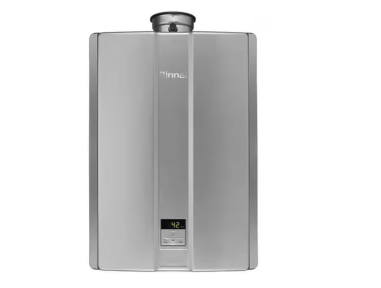 Rinnai 1600i Internal Low-NOx 58.4kW Condensing Natural Gas Water Heater gray