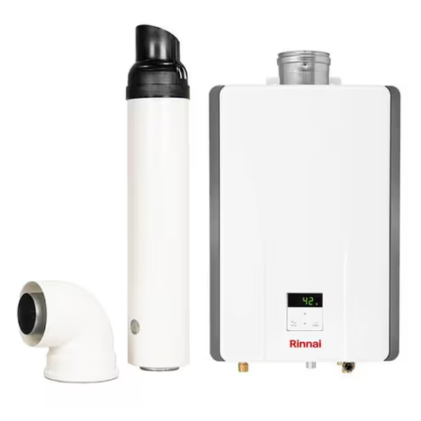 Rinnai 17i Low NOx 35kW Tankless Natural Gas Water Heater & Flue white gas Water Heater in uk