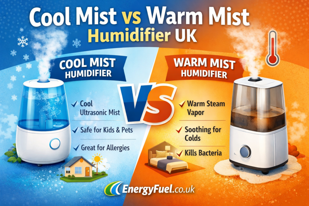 cool mist vs warm mist humidifier UK