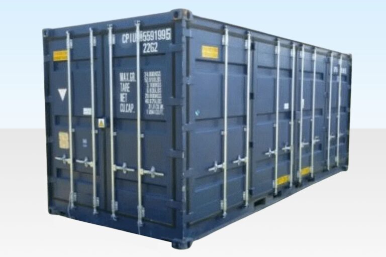 20ft open side bunded store UK